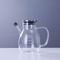 凡歌玻璃油壶大容量防漏油瓶调料瓶酱油瓶醋壶装油罐家用厨房欧式 550ml