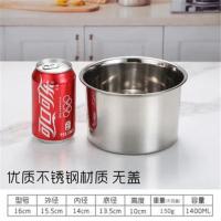 304不锈钢密网漏油网筛黑芝麻小米豆浆过滤网漏勺家用商用漏网 特厚1.6厘6寸盆无盖（食品级）