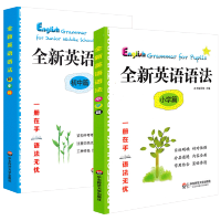 全新英语语法 小学篇+初中篇 华师大出版社英语语法全解教材参考书工具书小学三四五六年级上下册通用入门语法训练七八九年级英