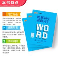 图解初中英语词汇 全国通用pass绿卡图书2021新版中考英语复习资料教辅辅导书初一初二初三中学英语语法知识全解九年级下