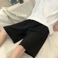 潮流个性破洞牛仔裤男春季潮牌韩版百搭乞丐裤ins宽松直筒9分裤子 一字破 XS 70-85斤宽松