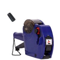 三色单排标价机超市打码机标价机器打标签价格便利店价格标签机 单个标价机[送1墨轮+1卷纸]