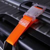 户外旅行箱挂带多用便携箱包带行李挂扣困扎带夹持器打包带外置绳 橙色