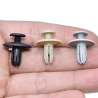 适配五菱之光 荣光 宏光 S V 汽车挡泥板叶子板塑料膨胀螺丝卡扣 黑色款 20粒送螺丝刀