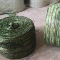 打包绳布条 捆扎绳 黄瓜吊线蔬菜大棚吊绳引线布带 果树拉枝 绿色11斤
