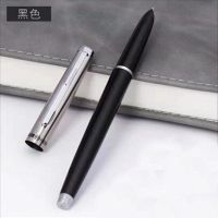 英雄007铱金笔正姿老式复古钢笔三四五年级小学生用初学者练字用 黑色1支 0.38mm