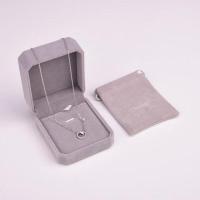 【新加坡代购】CHOMEL项链小众品牌锁骨链 圆环小圆片 生日礼物女 自戴卡片包装 白金色