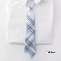 jk上衣衬衫领结装饰制服裙女儿童领带领结蝴蝶结套装格子小学生 108LDA不死川