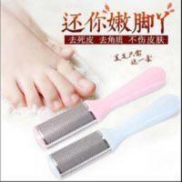 日本FaSoLa不锈钢磨脚器双面皮老茧角质修脚器搓脚板磨脚石 日本FaSoLa不锈钢磨脚器双面皮老茧角质修脚器搓