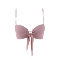 内衣女学生韩版小胸聚拢无钢圈调整型收副乳胸罩少女性感文胸套装 虾粉色(单件) 32A/70A