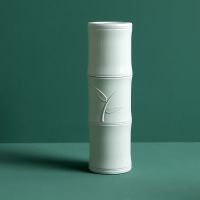 便携旅行牙具盒创意个性牙刷盒放牙膏牙刷的盒子大号情侣牙缸杯子 马卡龙蓝