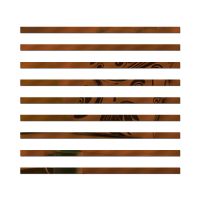 自粘客厅天花板吊顶角花简约现代边框装饰条3d立体亚克力镜面墙贴 条条-长1米*宽1.5厘米茶色10条