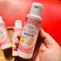 日本Daiso大创海绵粉扑清洗剂化妆刷工具清洁剂 清洗液80ml 日本Daiso大创海绵粉扑清洗剂化妆刷工具清洁剂 清洗
