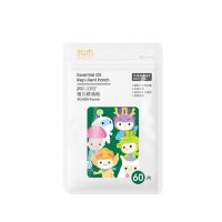 润本婴儿童植物精油驱蚊贴卡通户外驱蚊宝宝孕妇防蚊贴便携多盒 彩色驱蚊贴60贴*1袋