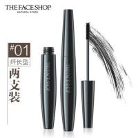 两支装菲诗小铺大肚子睫毛膏女防水纤长浓密卷翘加长不易晕染 01翘翻天+01翘翻天