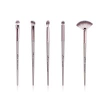 多规格眼影刷化妆刷套装鼻影刷软毛不掉毛学生ins便携新手ANMOR 5支玫瑰金