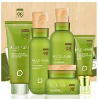 佩兰诗芦荟胶巨补水五件套装补水保湿护肤品男女祛痘护肤控油 芦荟胶护肤五件套装