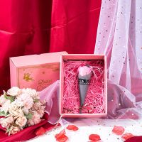 闺蜜生日礼物女创意婚庆伴娘伴手礼实用喜糖盒周岁宴回礼结婚礼盒 空礼盒+鲜花-- 玫瑰粉灵空鹿