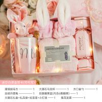 高端伴手礼送老师客户员工结婚伴娘女朋友喜糖礼盒装成品满月回礼 粉色春花秋月-套餐一 收藏送同款礼品袋