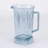 2升通用豆浆机配件沙冰机杯子破壁机桶767杯座料理机壶搅拌机缸罐 空杯+盖子