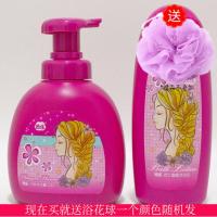 添乐550g芭比儿童洗发水沐浴露2合1套装洗发露洗头液水1-3-15岁 (550+300一套)+浴花