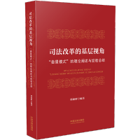2019新书 司法改革的基层视角 娄星模式的理论阐述与经验总结 法学理论 司法实务 法律书籍 社科 中国法制出版社