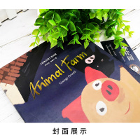 正版丨动物庄园英文版原版 animal farm 原著无删减 英语经典名著小说读物 阅读书籍 含词汇注解 乔治奥威尔著世