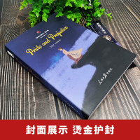 同步音频|傲慢与偏见英文版原版正版书籍原著 傲慢与偏见中英文对照词汇初高中生英文书籍英文版小说读物 全英文原版小说