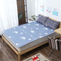 床垫子学生90X190上下铺宿舍床单人褥子1.2m米地铺加厚睡垫被软垫 白云[薄垫]可机洗 0.9mX1.9m[学生褥垫