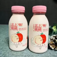 光明荔志桃桃荔枝白桃牛乳饮品250ml6/8瓶装8月新货冷藏 荔枝桃桃6瓶