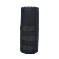 外挂水壶包便携molle水壶包战术迷彩户外水壶袋挂包水壶套 保护套 黑色