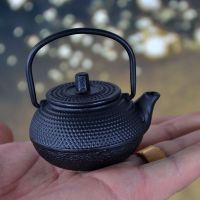 华威礼业铸铁壶日本工艺生铁壶无涂层烧水壶煮茶壶泡茶壶功夫茶具 50ml迷你把玩壶满天星