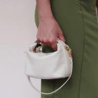 小方包豆腐包新款小众迷你小包大容量软皮手提单肩百搭大气潮流款 WHITE/奶白色