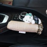 汽车装饰用品车内手刹套排挡套安全带方向盘套后视镜套车门扶手套 手刹套1个