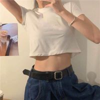 日系原宿卡通眩晕兔子印花短袖体恤宽松百搭街头嘻哈情侣T恤衫潮[7天内发货] 白色短 款 F-7088 均码[建议70-1