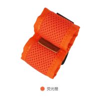 多功能耳麦收纳包适用蓝牙耳机布袋数据线移动硬盘盒数码保护盒 入耳式耳机收纳袋-橙