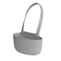 洗菜盆沥水篮厨房水槽篮挂袋槽沥水架置物架挂篮洗菜水池收纳神器 单层灰色