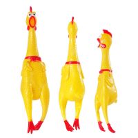 惨叫鸡尖叫鸡玩具鸡解压发声怪叫鸡绝望会叫的战斗鸡狗狗耐咬玩具 惨叫鸡（小号）