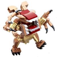 环太平洋2Q版合体机甲怪兽模型复仇流浪者兼容乐高积木拼装男孩子 怪兽RA