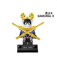 兼容乐高幻影忍者大电影摩罗E先生加满都积木人仔男孩子拼装玩具 武士X 袋装