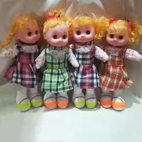 儿童音乐娃娃玩具女孩公主布娃娃儿童玩具洋娃娃送女孩娃娃玩具 布娃娃全长35厘米