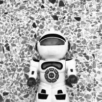 【遥控行走跳舞+充电耐摔】英语数学语文故事唐诗儿童玩具机器人 无遥控35个内容【顺序播放 低配【电池版】