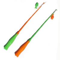 男女早教益智摆地摊3456岁小孩戏水儿童钓鱼磁性玩具磁性鱼竿套装 34.5厘米可乐竿2根
