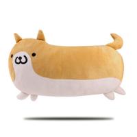 扔狗表情包柯基抱枕公仔创意搞怪柴犬二次元抱枕动漫周边毛绒玩具 腊肠狗 45CM