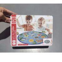 Hape缤纷垂钓乐 儿童钓鱼益智玩具池套装磁性 宝宝男女小孩2-6岁 E8346缤纷垂钓乐