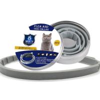 宠物驱虫项圈英短猫狗用驱蚊驱虫项圈猫咪狗狗圈体外除防虱子颈圈 猫猫专用(通用款) 植物油款(尺寸可调节)