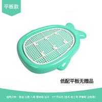 训练狗狗上厕所神器泰迪比熊狗日常用品狗厕所狗砂狗尿尿拉屎便盆 绿色小号(无logo)