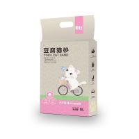 豆腐猫砂绿茶原味除臭无尘大颗粒豆腐砂猫咪用品 原味(6L)