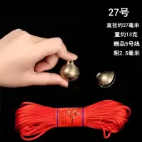 饰品diy配件铃铛复古青之铜虎头娄空小铃铛新品原创设计全新 虎口铃铛27毫米1颗