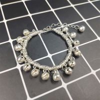 铃铛脚链女手链女学生时尚舞蹈道具有声音古风饰品民族风套装配饰[9月30日发完] 单铃铛手链